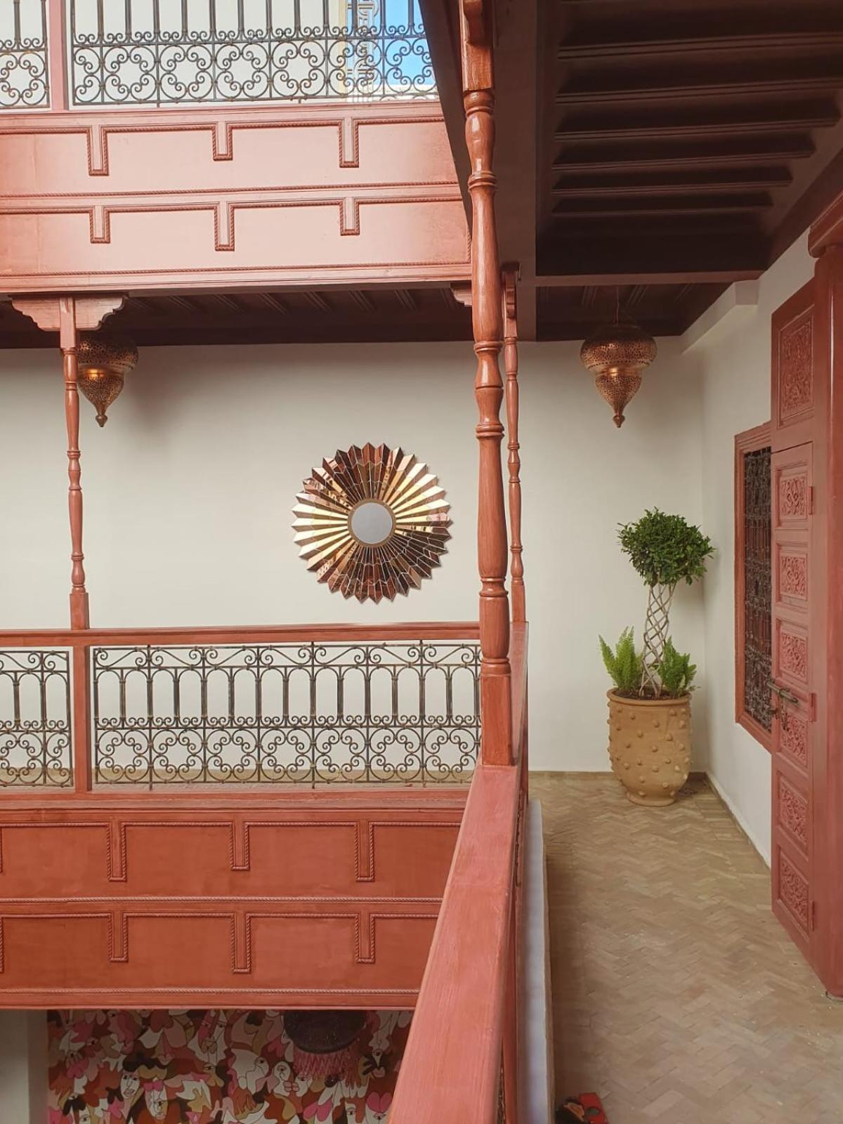 Bed and Breakfast Le Singe Rose Marrakesh Esterno foto