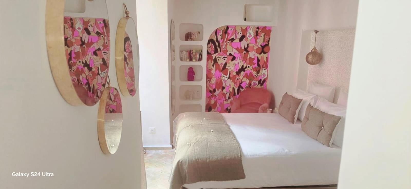 Bed and Breakfast Le Singe Rose Marrakesh Esterno foto