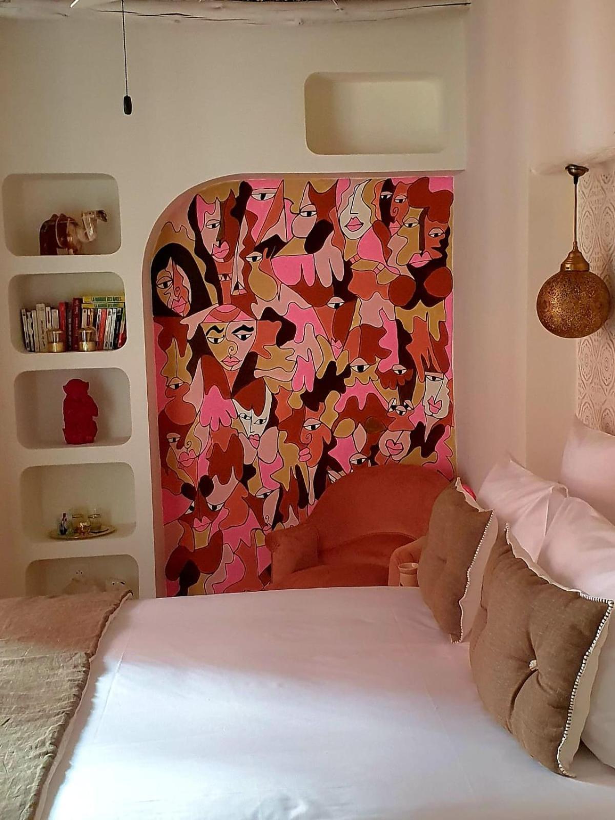 Bed and Breakfast Le Singe Rose Marrakesh Esterno foto
