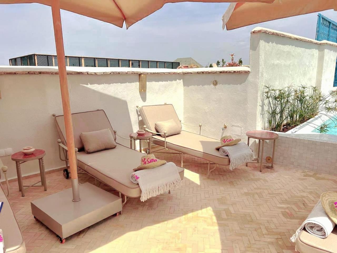 Bed and Breakfast Le Singe Rose Marrakesh Esterno foto