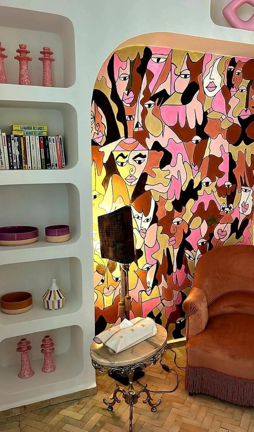 Bed and Breakfast Le Singe Rose Marrakesh Esterno foto