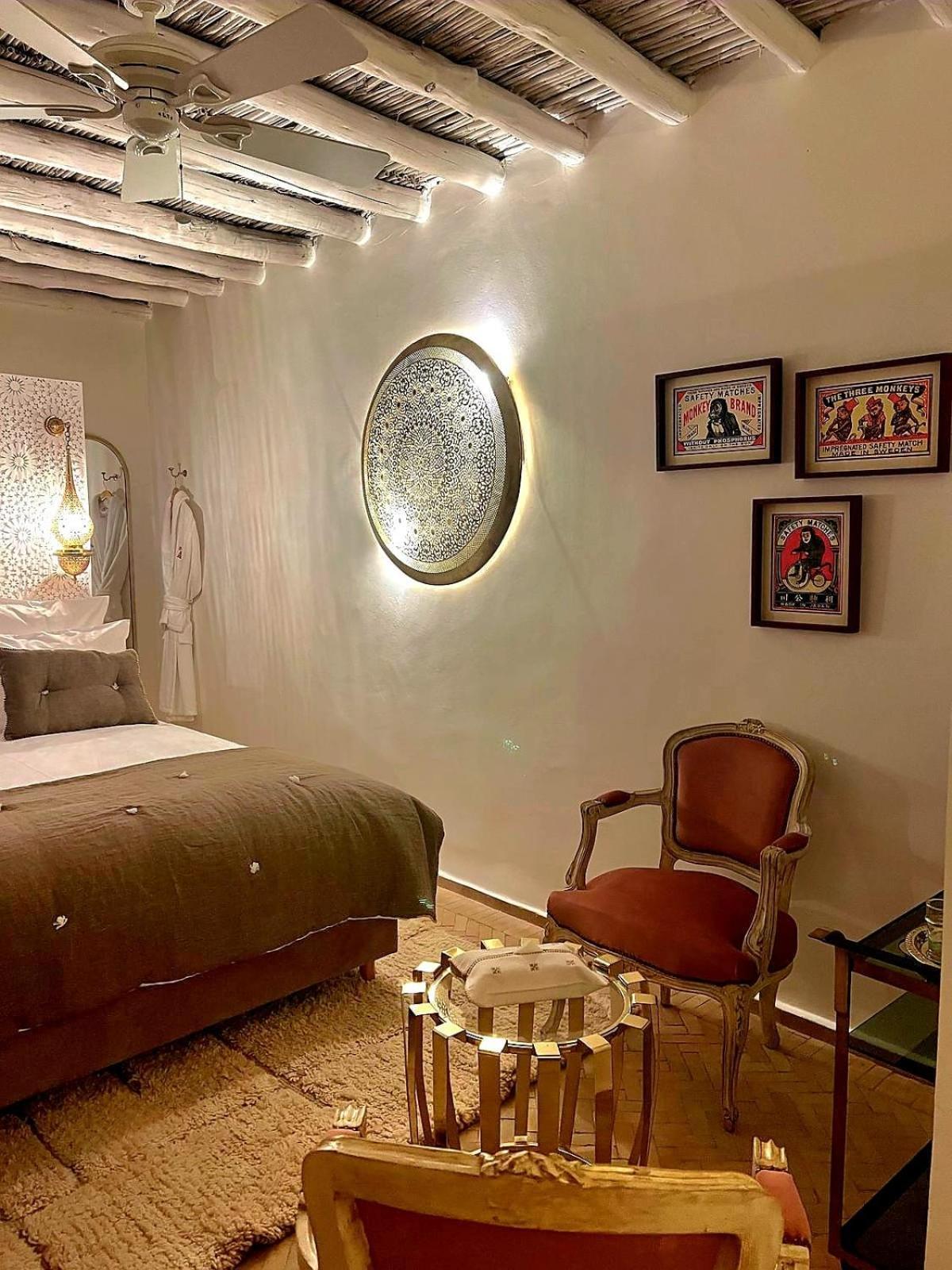 Bed and Breakfast Le Singe Rose Marrakesh Esterno foto
