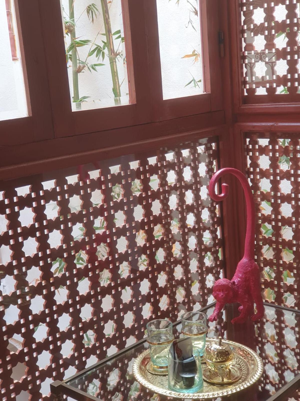 Bed and Breakfast Le Singe Rose Marrakesh Esterno foto