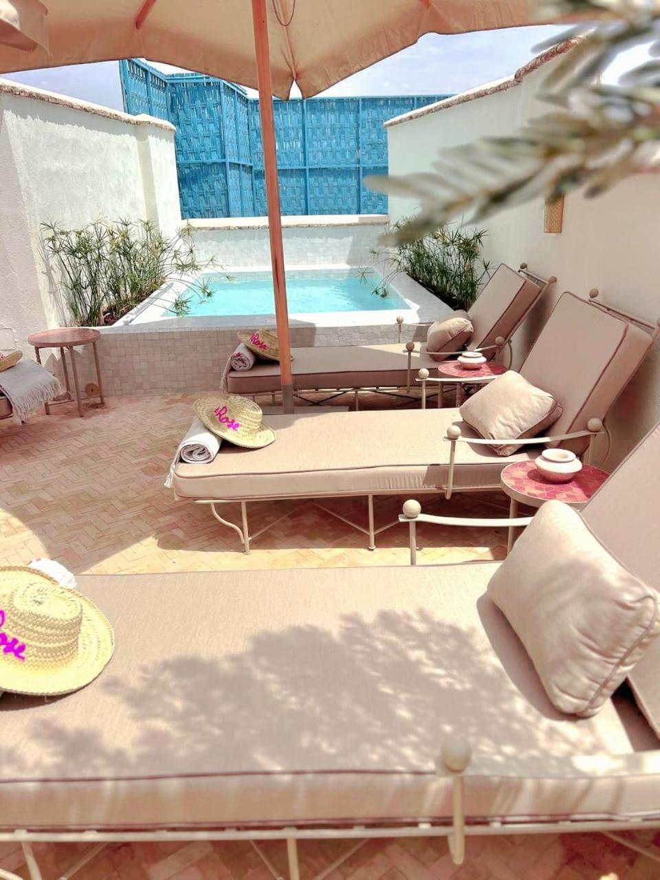 Bed and Breakfast Le Singe Rose Marrakesh Esterno foto