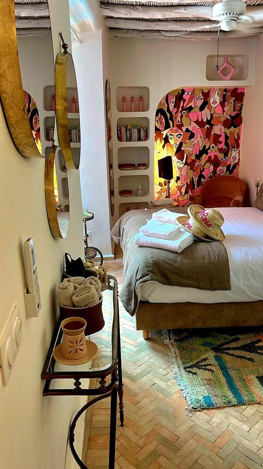 Bed and Breakfast Le Singe Rose Marrakesh Esterno foto
