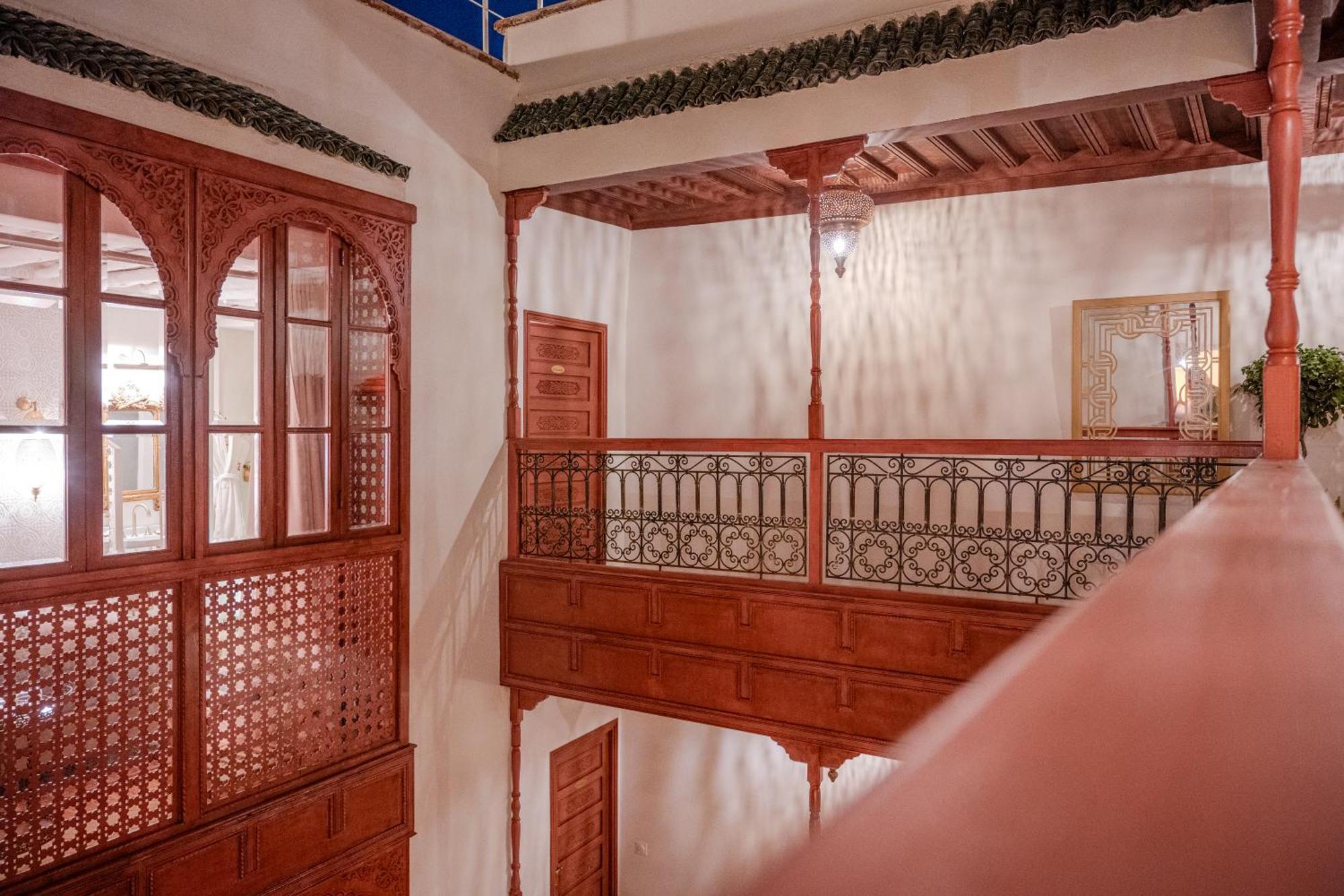 Bed and Breakfast Le Singe Rose Marrakesh Esterno foto