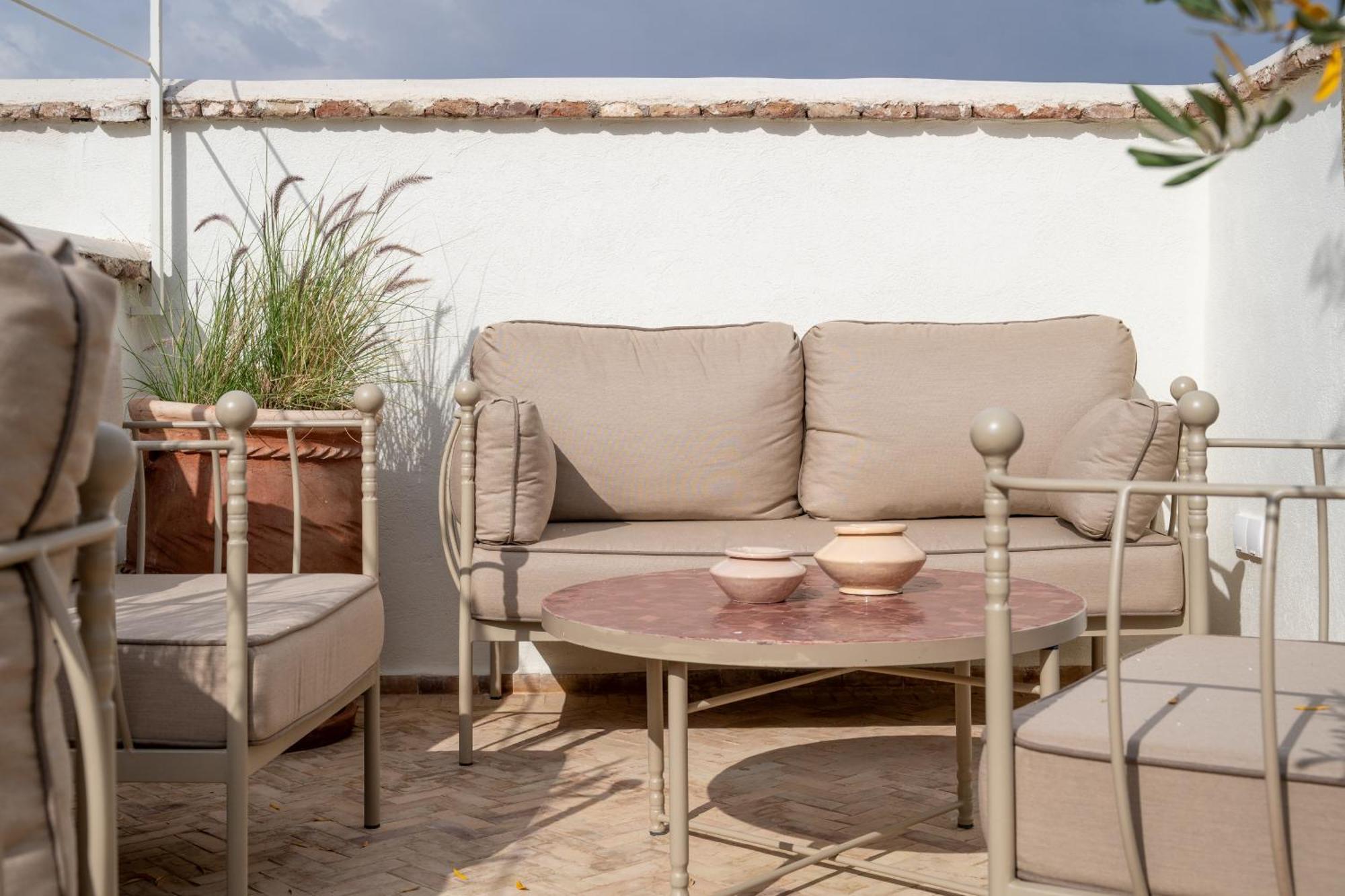 Bed and Breakfast Le Singe Rose Marrakesh Esterno foto